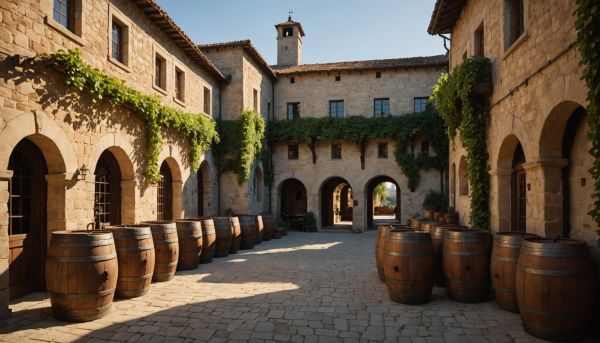 Architecture traditionnelle chais et distilleries