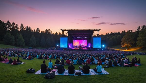 Concerts et spectacles en plein air