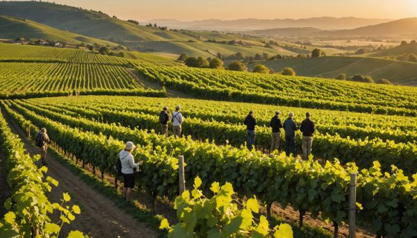 Sortie plein air vignoble champenois